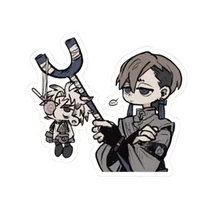 Chibi Gachiakuta Rudo Zanka Enjin Anime Manga Charming Die-Cut Character Stickers – Perfect for Laptops, Journals, Gift Ideas, Fun Decor, and Celebrations