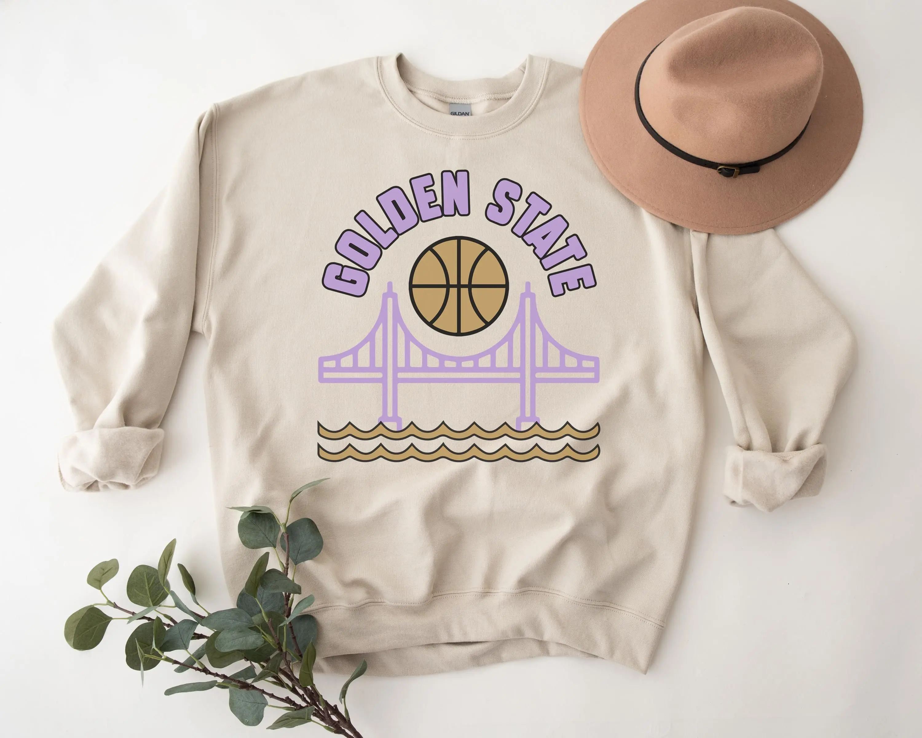 [Sale Up To 45%] Vintage Golden State Valkyrie Basketball Sweatshirt GSV Throwback Crewneck Retro Hoodie San Francisco Sweater SF Game Day T-Shirt GSW
