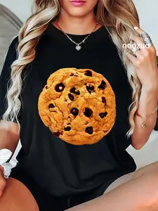 100% Cotton Chocolate Chip Cookie Costume Shirt Last Minute Lazy Party T-Shirt