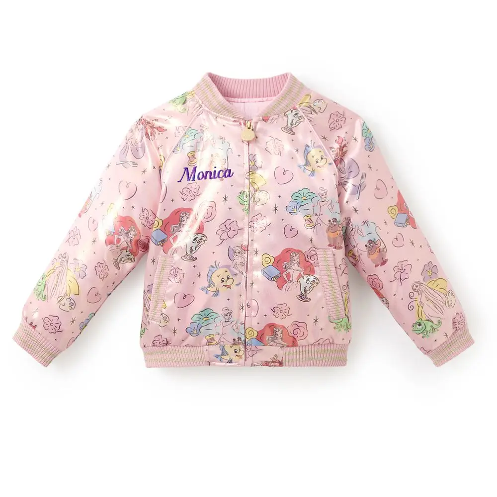 Disney Store Disney Princess Bomber Jacket for Girls Disney Store Disney Princess Bomber Jacket for Girls
