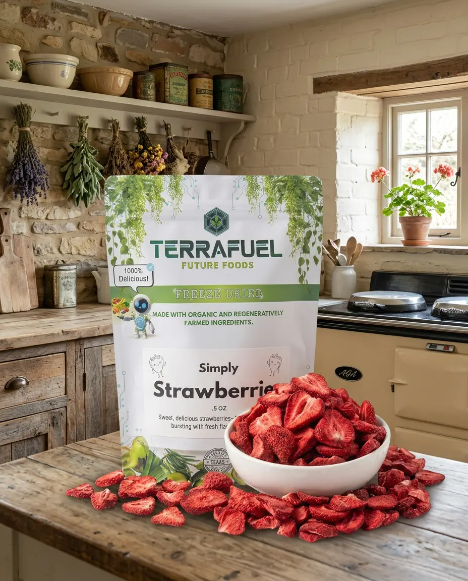Strawberries - Freeze Dried Snack | Single Ingredient | No Added Sugar