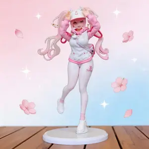 Alice Dual-Sided Statue Model, Cute Standing Pose Collectible Figure, Anime Handmade Toy, Ideal Birthday Gift, Bookshelf Decoration, Cute PVC Figures