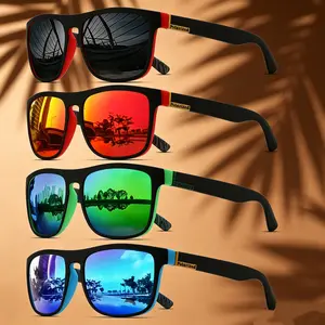 Retro Aviator Sunglasses for Men, 2025 New Fashion Multi-color Gradient Sunglasses, Trendy Casual Outdoor Decorative Sunglasses for Women