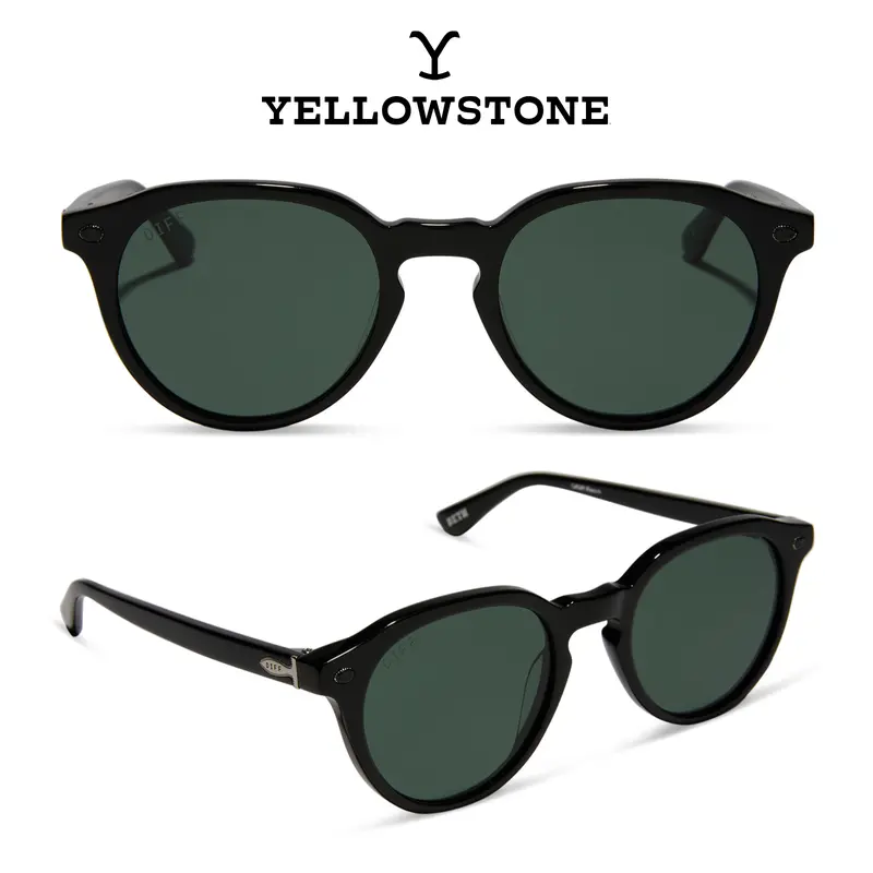 Unisex 3-Pack Retro Square Frame Polarized Sunglasses with  display picture 1