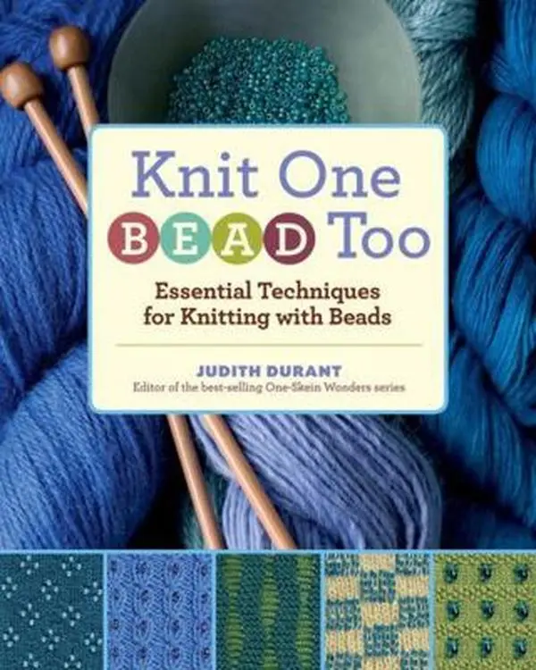 USED Book - Knit One, Bead Too: Essential Techniques for Knitting with Beads by Durant, Judith (Spiral-bound) - english