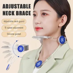 360° Adjustable Neck Brace Transform Your Posture Today Neckpain relief immediately Cervical Collar with Neck Stretcher | Neck Orthotics for Forward Head Posture Correction and Cervical Spine Support，Neck Brace for Neck Pain and Support