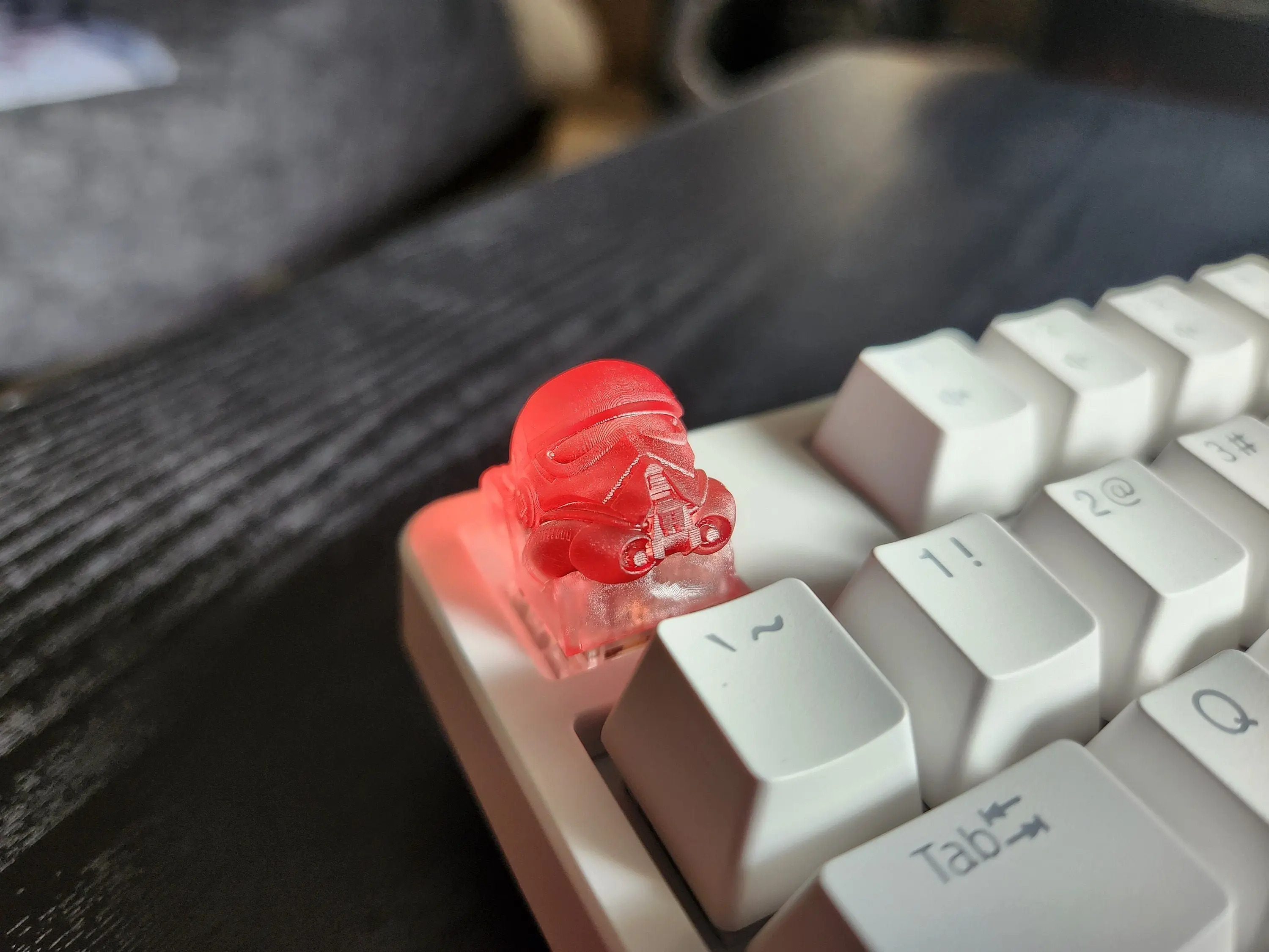 Clear Trooper Keycap