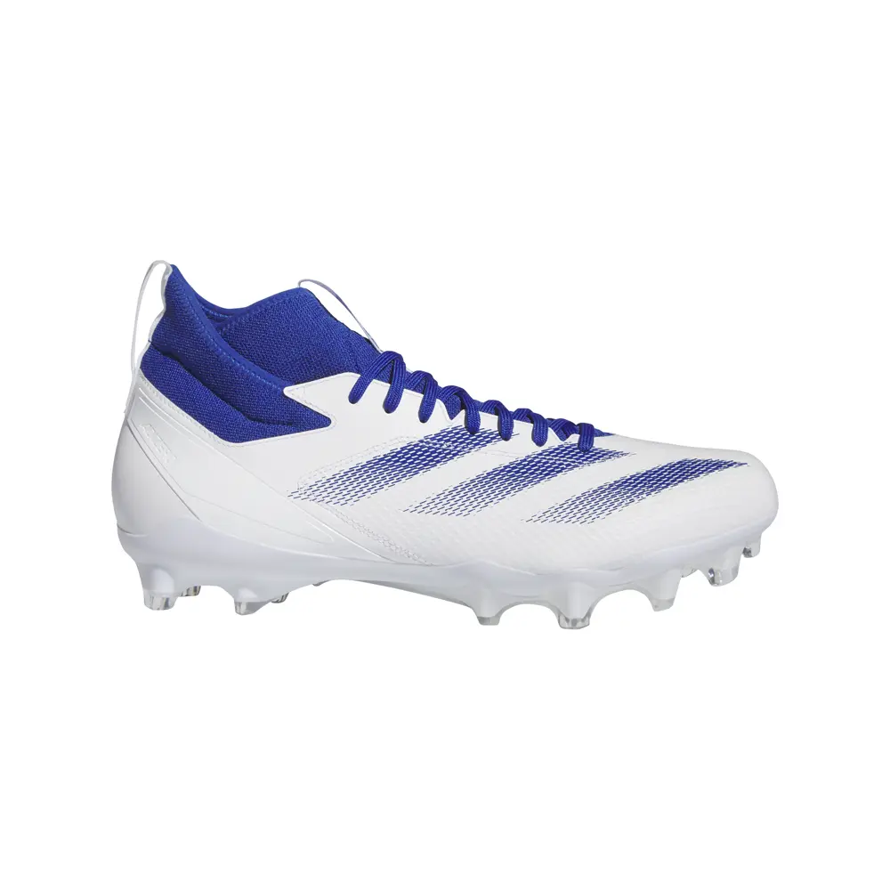 adidas Mens Adizero Impact American Football Sneakers Shoes - White