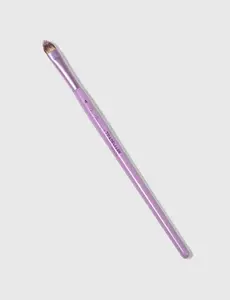 Trademark Beauty Eyeshadow Flat Makeup Brush #4, syntetic Bristles, Wooden Handle, Flat and Dense, Durable Lightweight