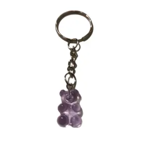 Cute Gummy Bear Key Chain for Kids - Perfect for Backpacks and Bags