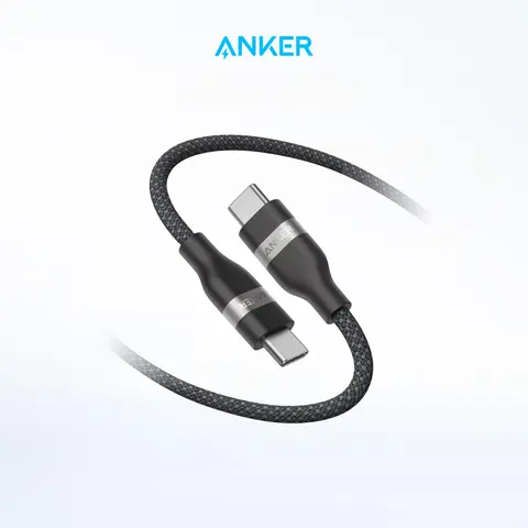 Anker Nano USB-C Braided High Performance Data Cable - 6ft, 240W Fast Charging, Ultra-Durable, Flexible Multi-Color, Knotfree Storage, 24-Month Lifespan, for Mobile Smartphone, iPhone 16 Series, MacBook Pro