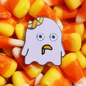 Candy Coma Ghost Hard Enamel Pin