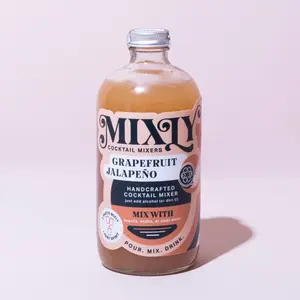 Grapefruit Jalapeño Mixer -- Craft Cocktail or Mocktail