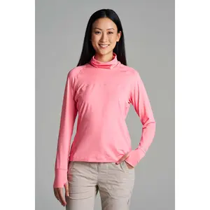Women's Paros Vented Fishing T-Shirt | Flamingo Pink