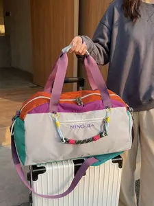 Large Capacity Lightweight Design Travel Bag, Multifunctional Travel Bag, Versatile Weekender Tote, Durable Crossbody Backpack, Perfect for Short Trips & Outdoor Adventures