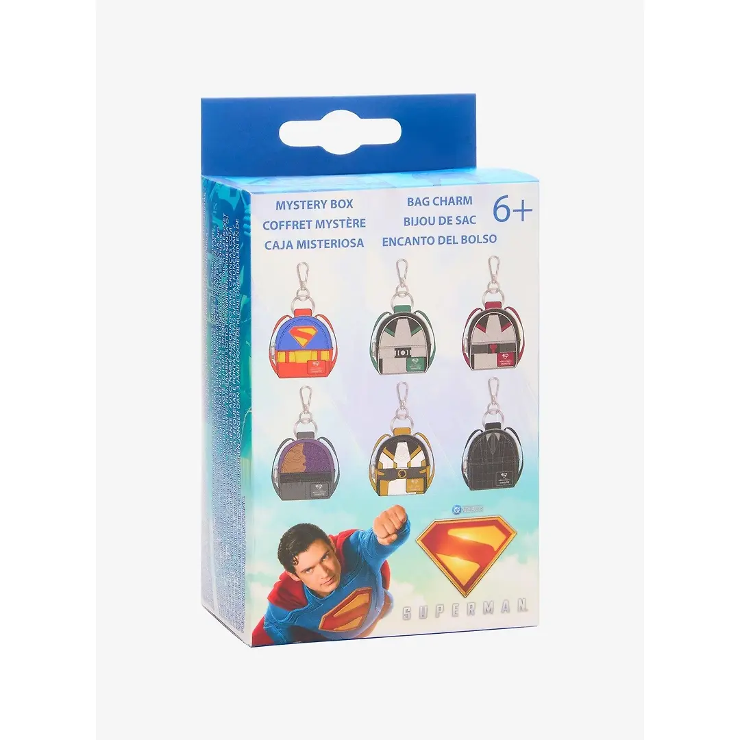 DC Comics Superman Characters Blind Box Mini Backpack Keychain
