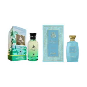 (2pc Bundle Pack) Jean Lowe Vibe by Maison Alhambra Lattafa + Aqua Sultan by Zenia  EDP Spray, 3.4oz