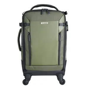 Vanguard VEO Select 58T Green Camera Trolley Bag/Backpack 2-in-1 4-Wheel Spinner Bag