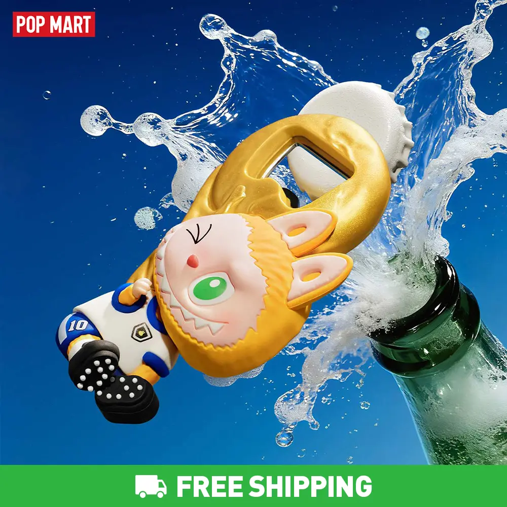 POP MART THE MONSTERS × FIFA SERIES - Bottle Opener Fridge Magnet Blind Box,Labubu,World Cup 2026 Collectible Toys