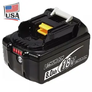 8.0Ah 18V LXT Lithium-Ion For Makita BL1830 BL1850 BL1860 Power Tool Battery