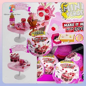 New Genuine Miniverse Valentine'S Day Limited Edition Blind Box Diy Mini Ball Mystery Box Valentine'S Day Dessert Ball