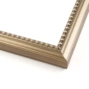 4x3 Minimalist Silver Picture Frame - UV Acrylic, Foam Board Backing, Hanging Hardware