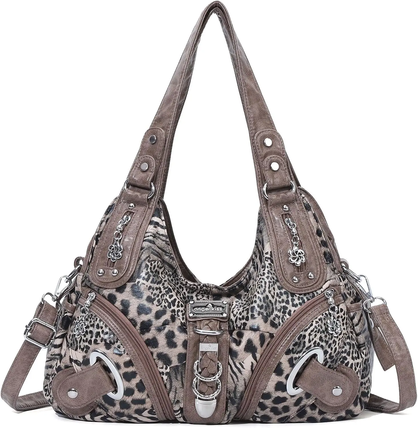 Angelkiss Hobo Purses and handbags for Women Satchel Handbag Women Purses Large Daily Shoulder Bags |   Purses