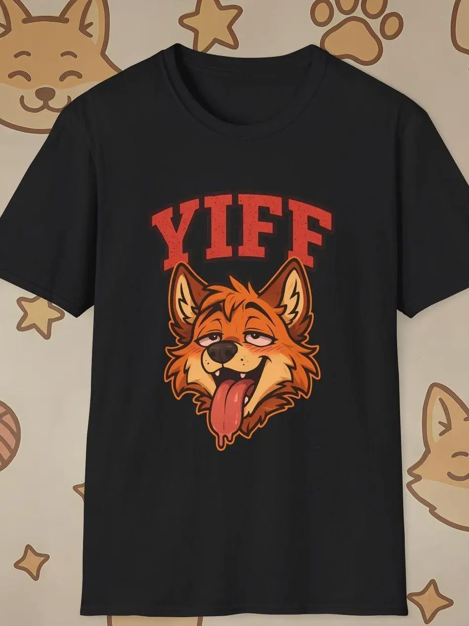 Furry Yiff Tshirt Cute Fursuit Art Tee Kawaii Furry Merch Tshirt, Sweatshirt For Him and Her