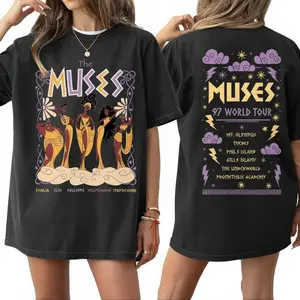 Vintage Hercules The Muses 97 World Tour Shirts, Retro Hercules Diva Muses Song Concert Shirt, WDW Girl Trip Shirts