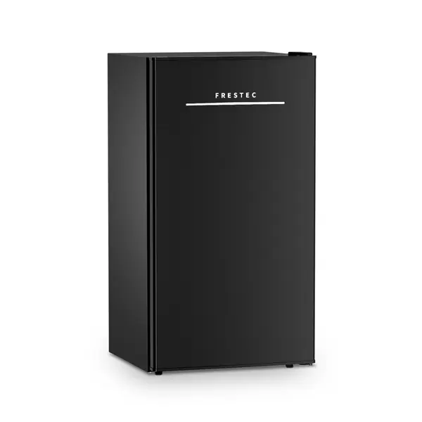 Frestec 3.2 Cu.Ft. Mini Fridge with Freezer – Quiet & Energy Efficient for Dorm, Office, Bedroom (Black)