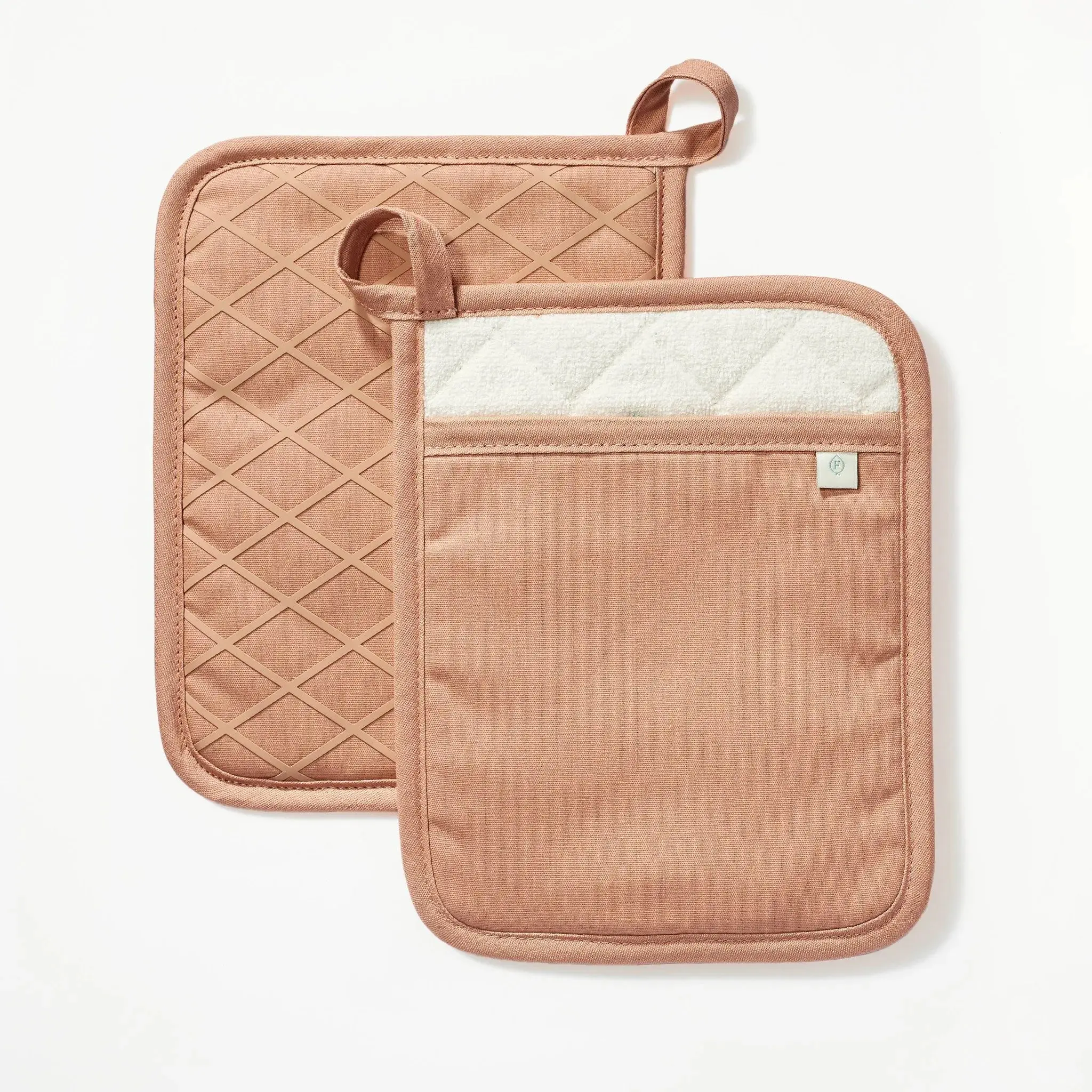 2-Pack Potholders - Orange