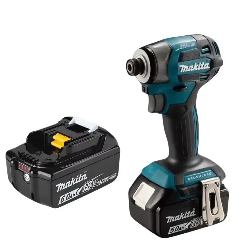 Makita DTD173 Cordless High-Torque Hex Chuck Impact Drill/Driver - Cordless Drill with Stable Power, High-Efficiency Hardware Fastening Tool for Mechanic DIY, Vehicle Maintenance, Widely Applicable to Workers