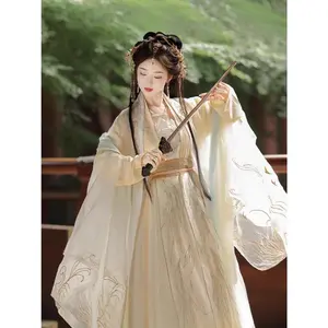 Hanfu Sleeve Spring Summer New Set Hanfu Set, Chinese Hanfu, Traditional Chinese Clothing, Ancient Chinese Clothing, Traditional Chinese Skirt, Hanfu Skirt