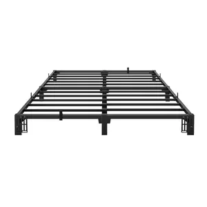 Garvee 6 Inch Heavy Duty Metal Bed Frame - Low Profile Platform with Sturdy Mattress Foundation, Noise Free, Easy Assembly, No Box Spring Needed for King, Queen, Full, Twin Sizes, Black