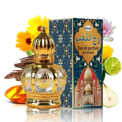 15ml Arabic Women's Perfume, Beauty Perfume, 1 Box Long Lasting for Women, Fragrance for Daily Use, Female Fragrances, Perfume for Women, Eau de Parfums, Daily Wear Perfume, Cosmetic Gift for Girls