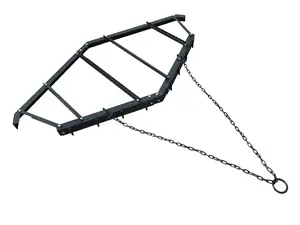 212 MAIN 78 in. Driveway Drag Harrow, ATV-78LDT Model, Steel Construction, Included Tow Chain, Replaceable Teeth