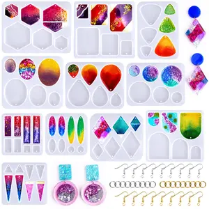 171 Count Resin Jewelry Silicone Molds Making Kit, DIY Children's Day Gift Crafts - LET'S RESIN