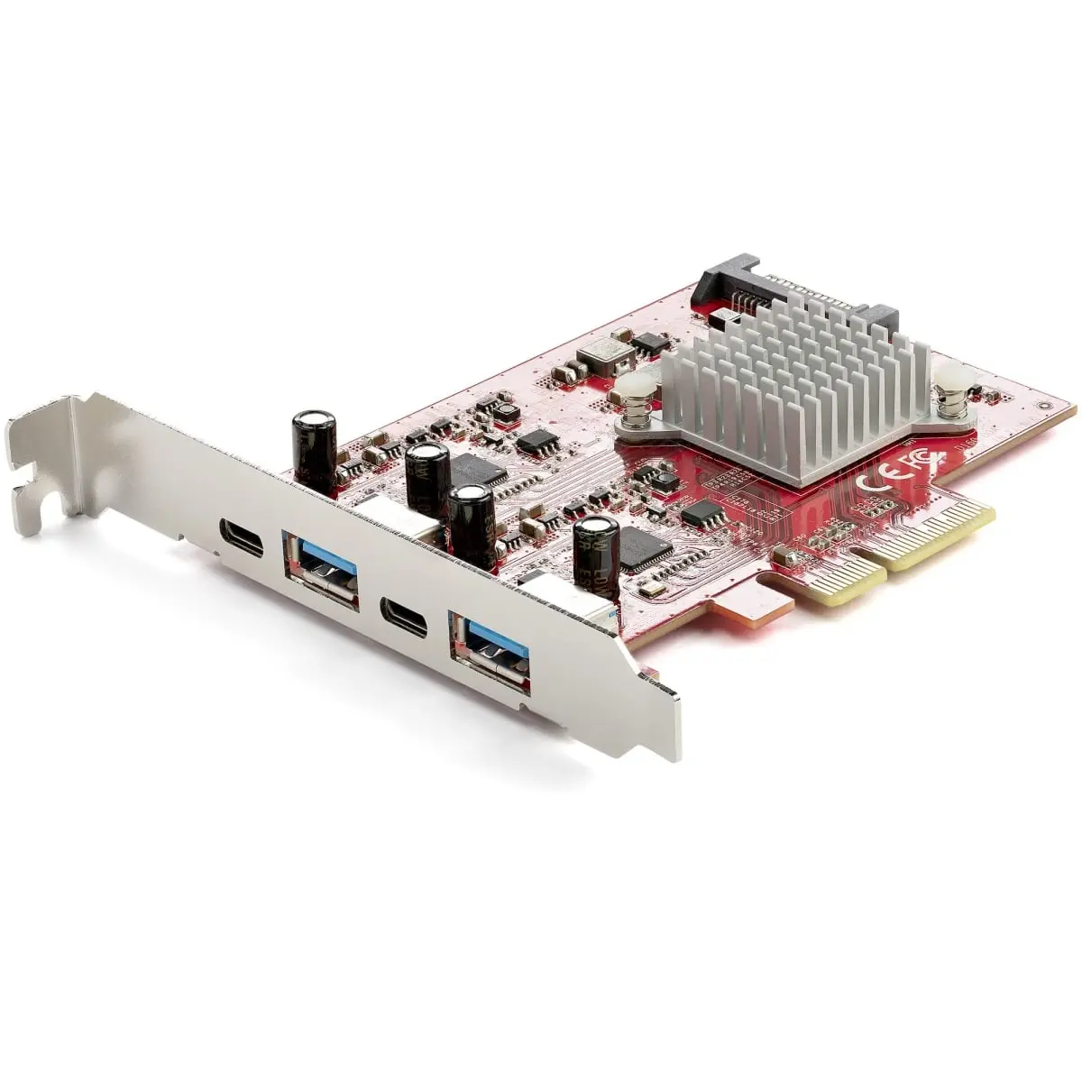 Startech PEXUSB312A2C2V 4 Port USB-C & USB-A USB PCIe Card - TAA