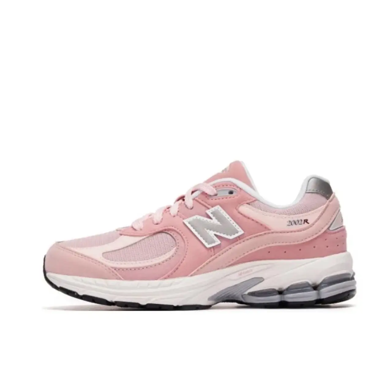 NEW BALANCE Women's 2002R Runners in Pink Sand, Cushioned Sporty Chic Mesh & Suede Style for Trendy Running & Casual Walking