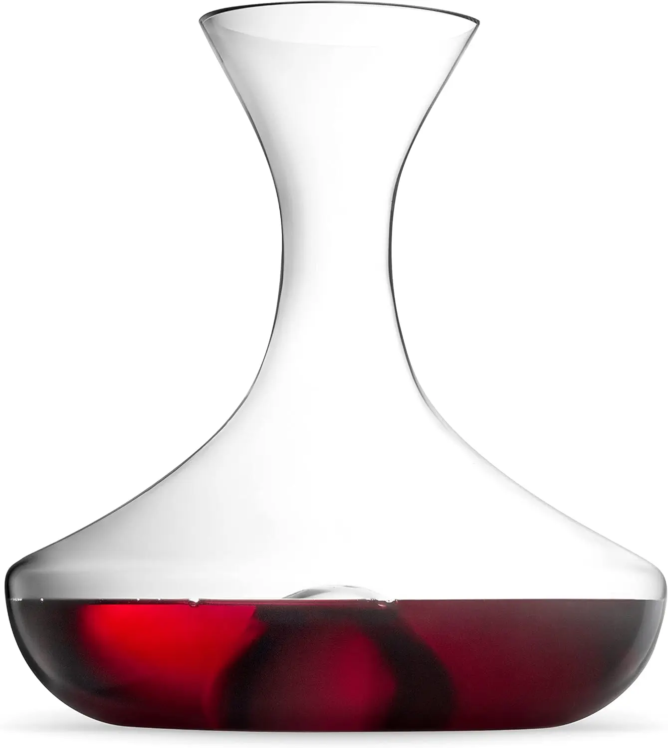 Royalty Art Crystal Wine Decanter & Carafe | 60.9oz Wide-Mouth Aerator