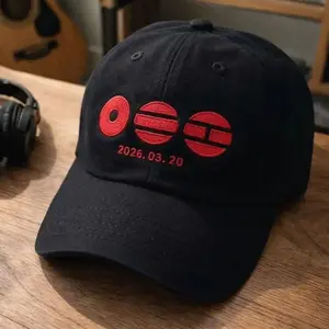 [Made-To-Order] 2026 Comeback Embroidered Hat, Bangtan Purple Era Baseball Cap