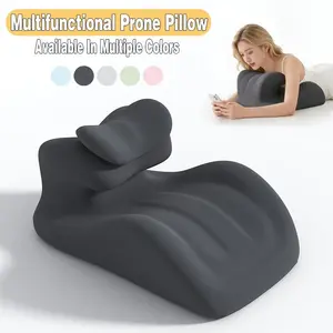 Reading Pillows Wedge Pillow with Contoured Design, Multi-Position Support for Reading, Relaxing & Watching TV in Bed or on Sofa - Soft Comfortable Bedding Accessory for Adults