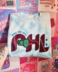 Philadelphia Baseball Womenswear PHL Sweatshirt Pullover Ring The Bell