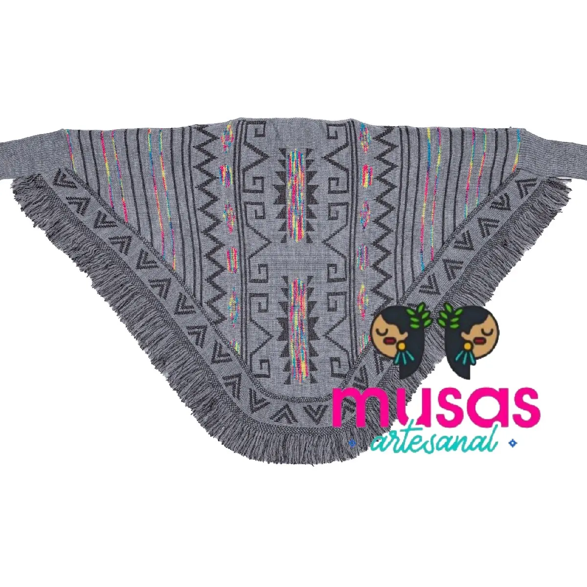 Taxco Poncho- Traditional Mexican Style