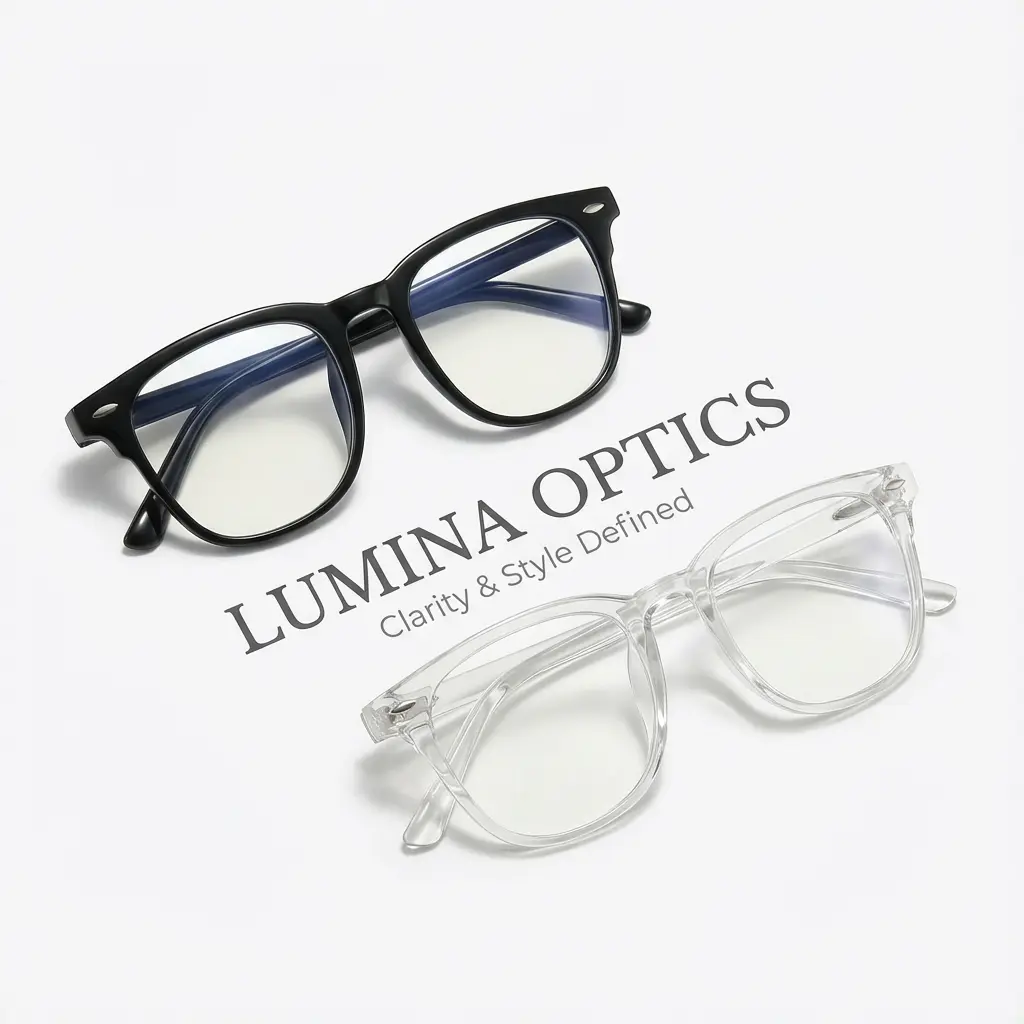 Blue Lights Glasses for Men, 1/2 Pack Fashion Screen Viewing Eyewear with Trendy Frame for PC Computer Gaming, Quality Eyeglasses, Polycarbonate, Stylish Sunglasses, Statement Frame Glasses, Watch Party, Adults