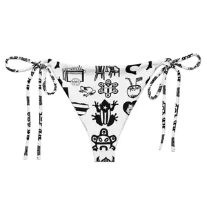 Puerto Rico Isla Vibes Bikini Bottom