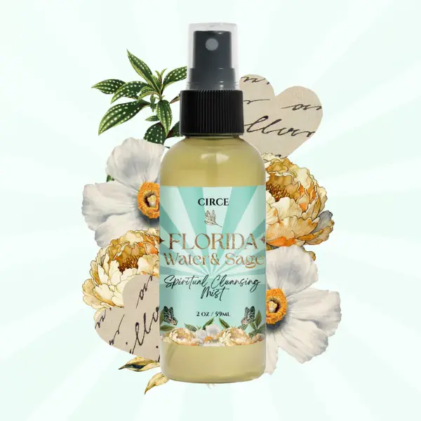 Florida Water & Sage Ritual Spray – 2 oz mist Cleansing & Protection Mist  body spray fresh environemnt Fragrance Mist Fragrance Scent Blend