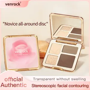 Venrock Floating Light Four - Color Contouring Tray - 9g, Multi - Purpose Makeup Palette for Contouring and Eyeshadow