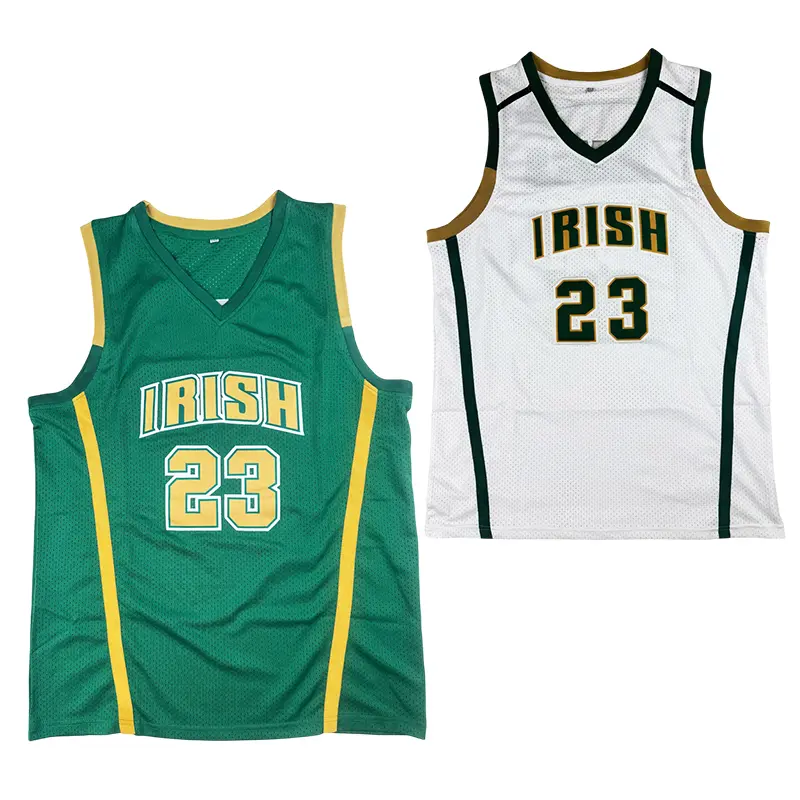 2025 American basketball jersey #23 James Sewing embroidery Retro shorts outdoor sport Four pockets Covering the stadium Beach Pants Training shorts High School Jersey for Men big size Mesh breathable basketball jerseys for men White Green S-XXL, Sport Ou