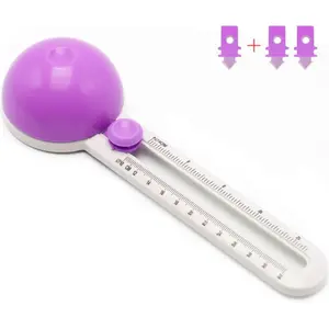 1Set Circle Cutter, Circle Cutters for Paper Crafts, Paper CircleCutters, Circle PaperCutters, Circular Cutters, Cardboard Circle Cutter, Adjustable Craft Cutting Tools